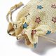Burlap Packing Pouches Drawstring Bags ABAG-L016-A05-4