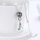 925 Sterling Silver Pendant Necklaces NJEW-BB18224-6