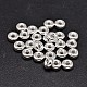 Rondelle 925 Sterling Silver Spacer Beads STER-F019-01A-2