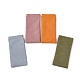 Pandahall Elite 4 шт. 4 цвета прямоугольная сумка для хранения ресниц из искусственной кожи AJEW-PH0004-54-1