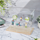 3-ярусные пластиковые витрины для фигурок ODIS-WH0086-112A-3