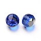 Faceted Round Glass Cabochons X-GGLA-L008A-06-1