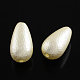 ABS Plastic Imitation Pearl Teardrop Beads SACR-Q105-29-1