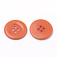 4 bottone in acrilico buche BUTT-Q038-30mm-05-1