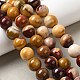 Круглый природных драгоценных камней mookaite шарик нити&nbsp;G-J333-06-12mm-6