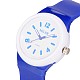 Детские 304 силиконовые кварцевые наручные часы из нержавеющей стали WACH-N016-06-3