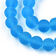 Chapelets de perles en verre transparente   GLAA-T032-T8mm-MD06-2