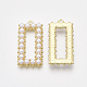 Colgantes de perlas de imitación de plástico abs PALLOY-T071-030-2