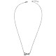 Tinysand 925 collar con colgante de amor de circonita cúbica de plata esterlina TS-N376-S-3