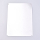 Fogli bianchi di alluminio AJEW-WH0021-97B-1