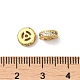 Rack Plating Brass Cubic Zirconia Beads KK-K273-13G-3
