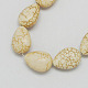 Gemstone Beads Strands TURQ-S199-39x29mm-1-1
