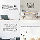 PVC Quotes Wall Sticker DIY-WH0200-071-6