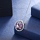 925 Sterling Silver Pendant Necklaces NJEW-BB32316-5