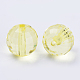 Perles en acrylique transparente TACR-Q254-22mm-V21-3