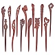 Rosewood Hairpins OHAR-WH0015-13-7