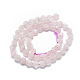 Natural Rose Quartz Beads Strands G-K303-B15-10MM-2