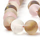 Chapelets de perles en verre de peau de tigre X-G-T106-258-2