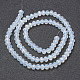 Glass Beads Strands EGLA-A034-J6mm-D06-2
