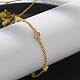Латунные браслеты с микропаве из чистого кубического циркония BJEW-U020-12G-4