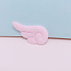 Forma de ala de ángel para coser en accesorios de adorno esponjosos de doble cara PW-WG52296-05-1