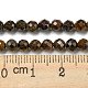 Chapelets de perles d'œil de tigre naturel G-M399-03B-9