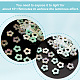 Arricraft 36 pièces 3 couleurs cadre de perles acryliques lumineuses LACR-AR0001-01-4