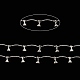 Cadenas de eslabones de barra curvada de latón CHC-M025-44S-2