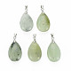Nouveaux pendentifs en jade naturel G-Q484-B17-1
