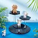 PH PandaHall Acrylic Display Risers 3-Tier Display Stand Shelves Tiered Perfume Organizer Conutertop Desktop Holder Clear Cupcake Stand for Figures Dessert Cosmetics Products Collection ODIS-WH0034-06A-5