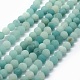 Chapelets de perles en amazonite naturel X-G-G684-03-6mm-1