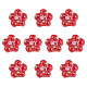 Perle di lampwork fatte a mano da 10 pz&nbsp;LAMP-TADJ0001-01A-2