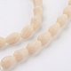 Chapelets de perles en verre imitation jade GLAA-A036-A02-3