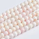 Brins de perles de coquillage rose naturel SSHEL-L016-18A-1