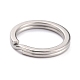 304 Stainless Steel Split Key Rings STAS-H153-01D-P-3