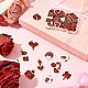 36 шт. 9 стиля подвески из сплава и эмали на тему Дня святого Валентина ENAM-FS0002-48-RS-8