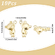 SUNNYCLUE 1 Box 48pcs Bear Charms Bulk Bears Charms Gold Cartoon Charms Rack Plating Alloy Charms Little Bear Dangle Charm for Jewellery Making Charms DIY Craft Bracelet Necklace Earring Women Adult FIND-SC0004-13-2