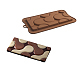 Moldes de silicona de calidad alimentaria para chocolate DIY-F068-10-2