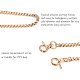 SUPERDANT 49inch Chain Replacement Strap Handbag Chains Accessories Purse Straps Shoulder Cross Body Replacement Straps-with 2pcs Metal Buckles CH-PH0001-06-5
