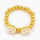 Acrylic Beads Kids Stretch Bracelets BJEW-JB03887-02-1