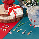 Pandahall elite 4 set di decorazioni con ciondolo in lega e acrilico HJEW-PH0001-75-5