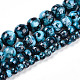 Выпечка окрашенные стеклянные бусины пряди X1-DGLA-N003-6mm-A08-2