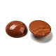 Природного красной яшмы кабошон G-C115-02A-29-2