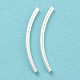 925 Sterling Silver Tube Beads STER-Q191-08S-2