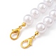 Asas de plástico ABS de imitación de perlas AJEW-BA00011-01-3