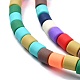 Polymer Clay Bead Strands CLAY-T001-C28-3