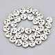 Electroplate Non-magnetic Synthetic Hematite Beads Strands G-T061-180S-2