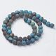 Natural Chrysocolla Round Bead Strands G-G969-12mm-2