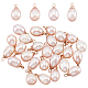Nbeads encantos de perlas naturales PEAR-NB0001-45-1