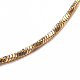 304 bracelets de cheville chaîne serpent en acier inoxydable AJEW-G024-07G-3